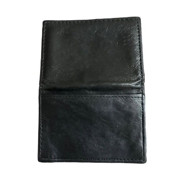 Dsquared2 Black Genuine Leather Bifold Credit Card Cash Money Holder Wallet - Picture 10 of 10